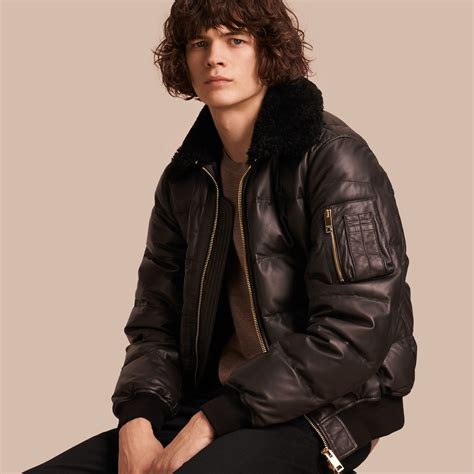 burberry lightweight lambskin bomber jacket|Burberry windbreaker jacket.